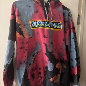 SUBLIME tie dye hoodie NWOT